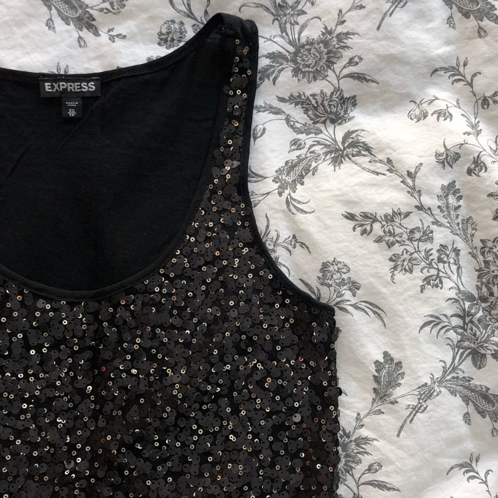 Express Sequin Tank